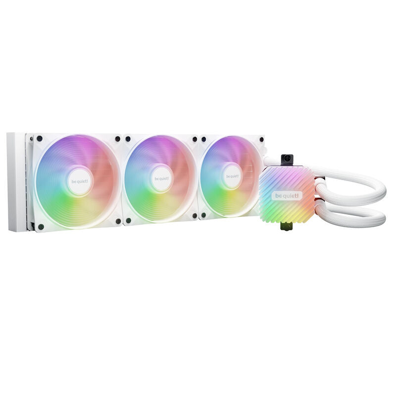 be quiet! Light Loop AIO vannkjøling 240 mm ARGB hvit forfra