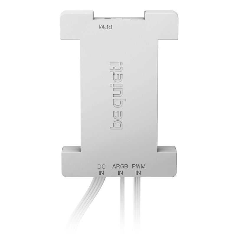 Montert be quiet! Light Loop AIO vannkjøling 240 mm ARGB hvit i PC