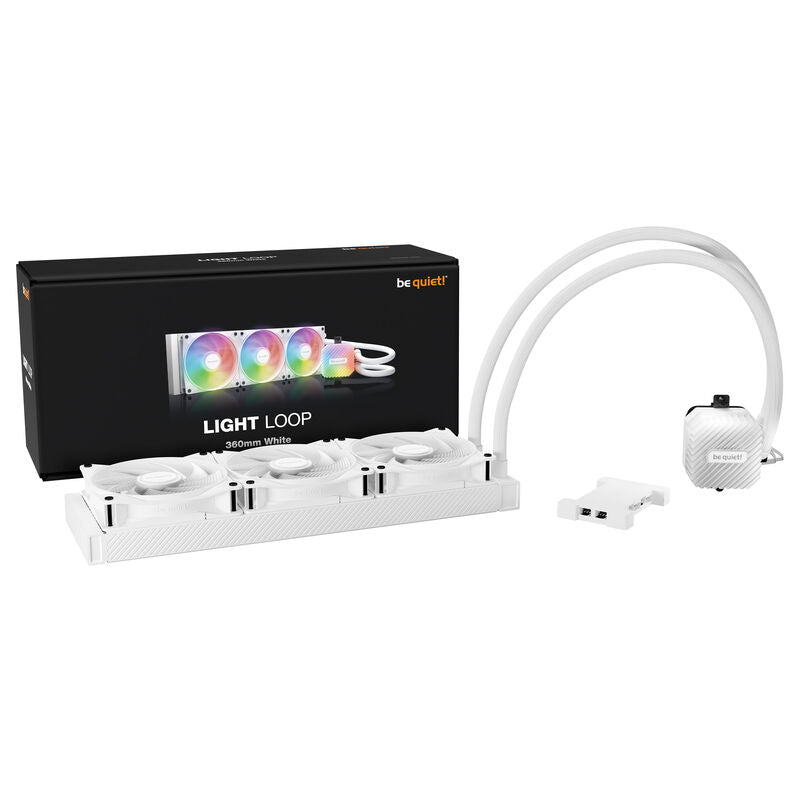 be quiet! Light Loop AIO vannkjøling 240 mm ARGB hvit - be quiet!