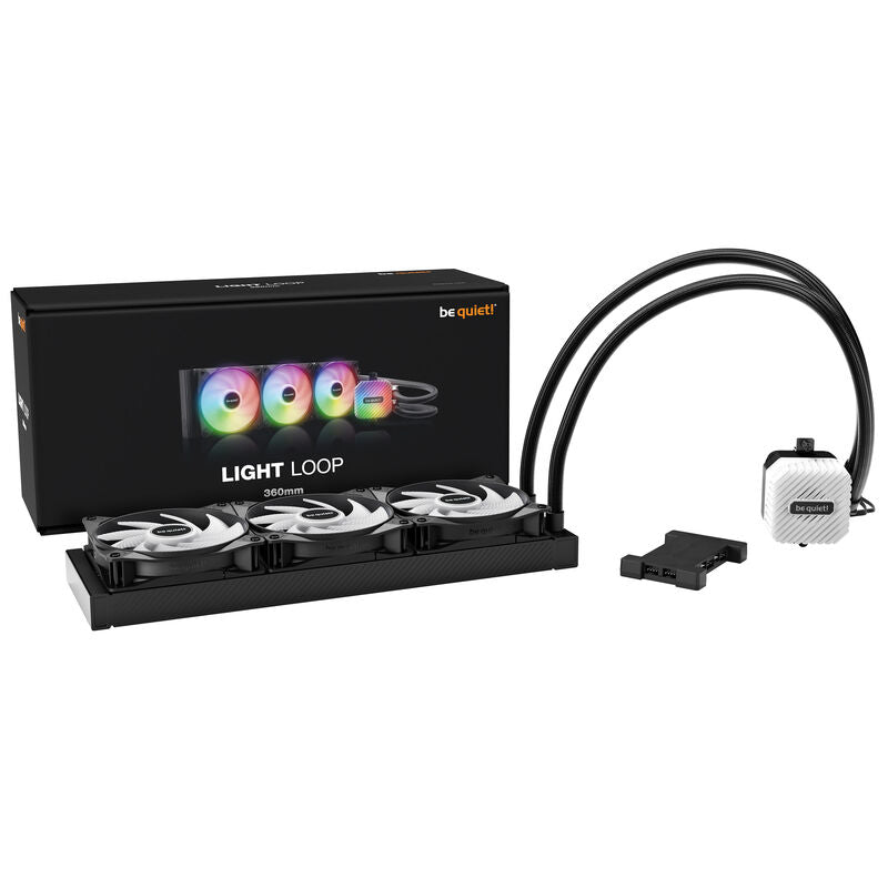 be quiet! Light Loop AIO vannkjøling 240 mm ARGB hvit - be quiet!