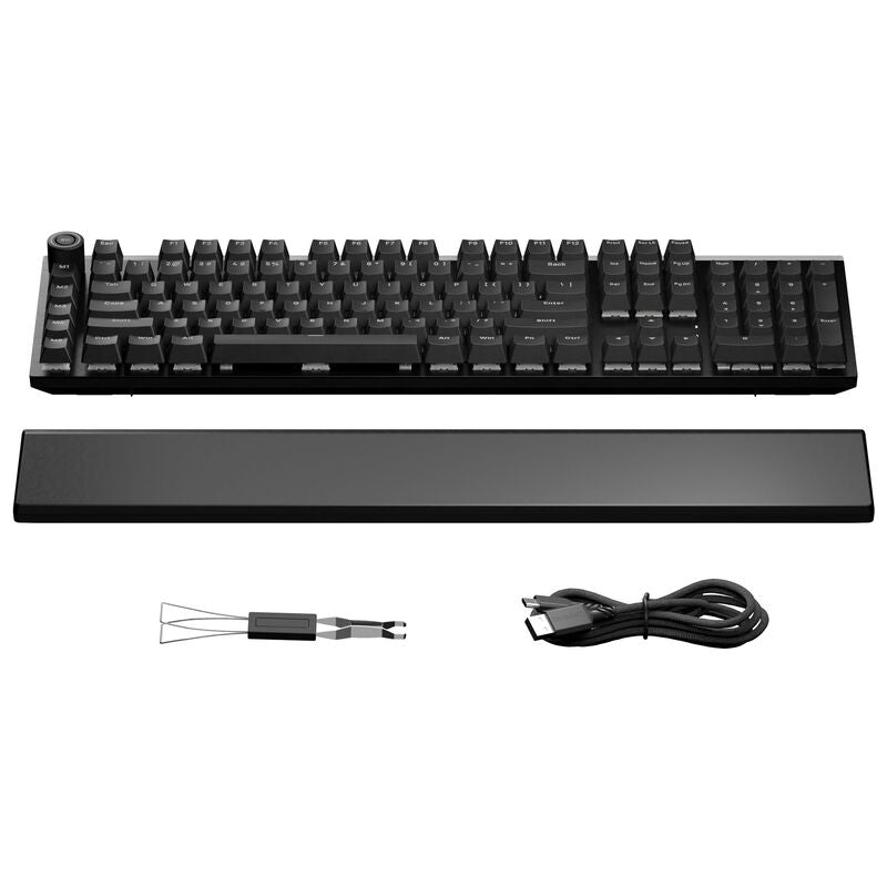 be quiet! Light Mount Silent gamingtastatur RGB mekanisk svart tastaturlayout ISO