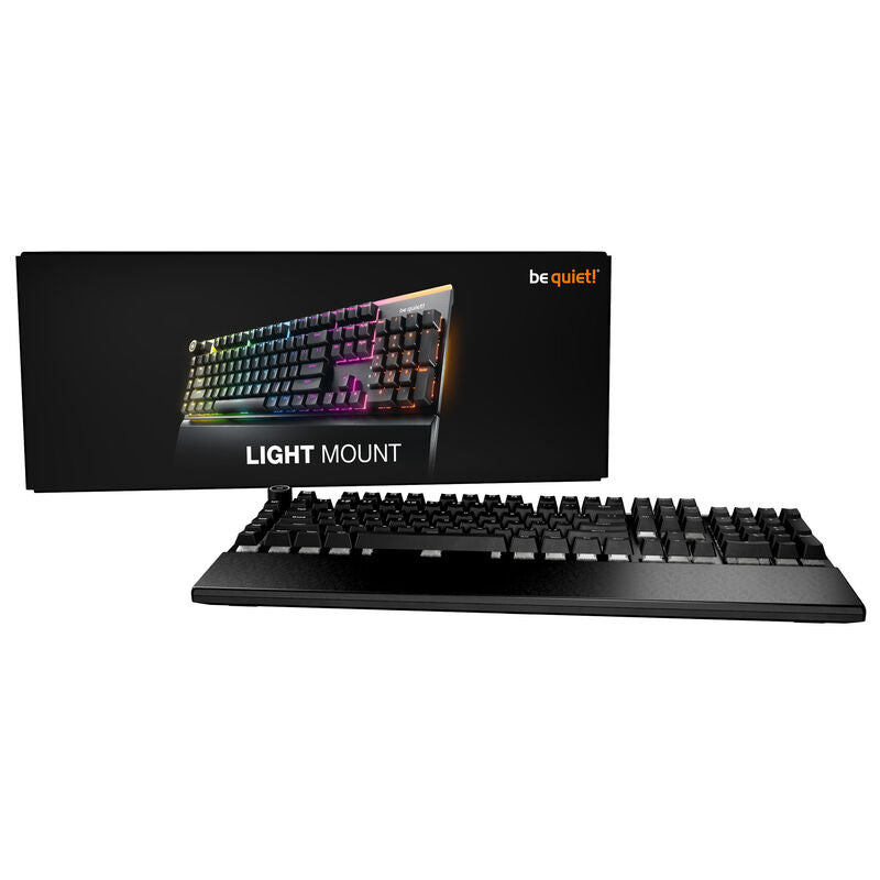 oversikt av be quiet! Light Mount Tactile gamingtastatur RGB Silent Tactile svart