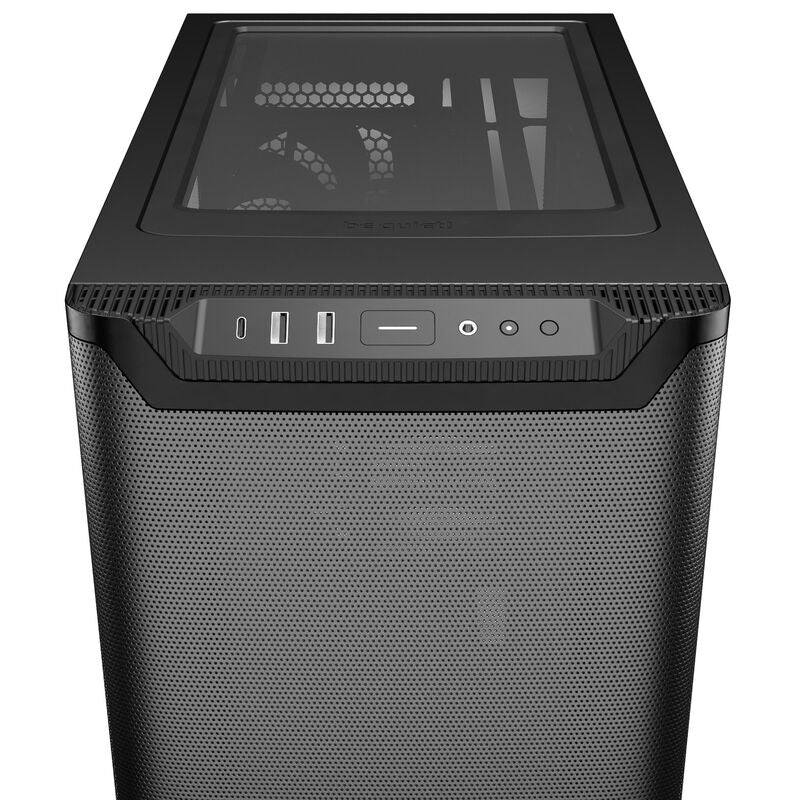 be quiet! Pure Base 501 Airflow kabinett midtårn ATX bakside svart