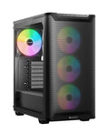 be quiet! Pure Base 501 LX kabinett midtårn ATX ARGB svart forfra
