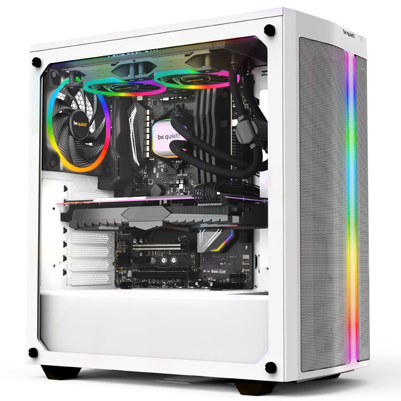 be quiet! Pure Loop 2 FX AIO vannkjøling 240 mm ARGB montert i PC