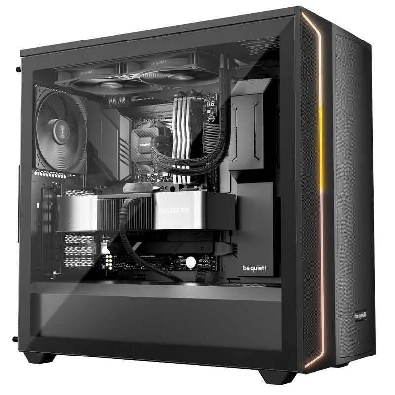 Montert be quiet! Pure Loop 3 AIO vannkjøling 240 mm PWM svart i PC