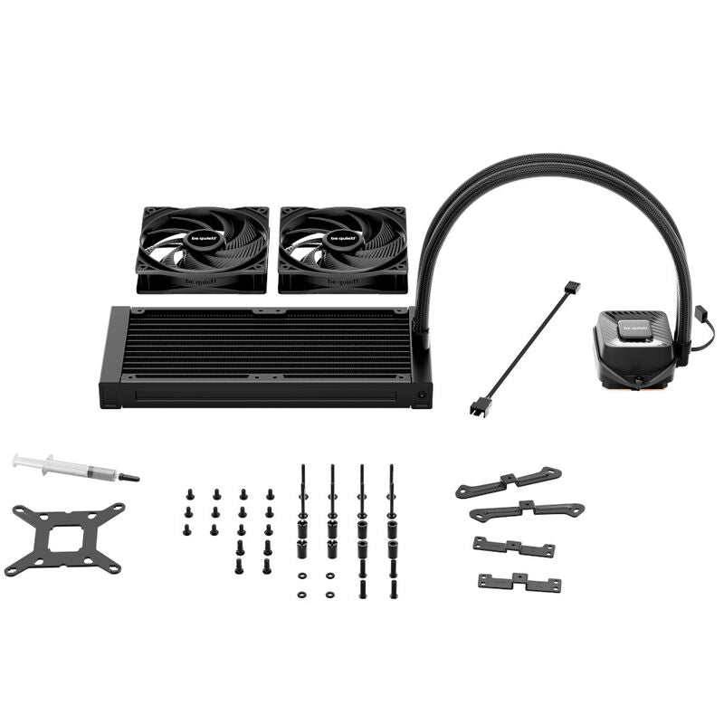 be quiet! Pure Loop 3 AIO vannkjøling 240 mm PWM svart radiator og slanger