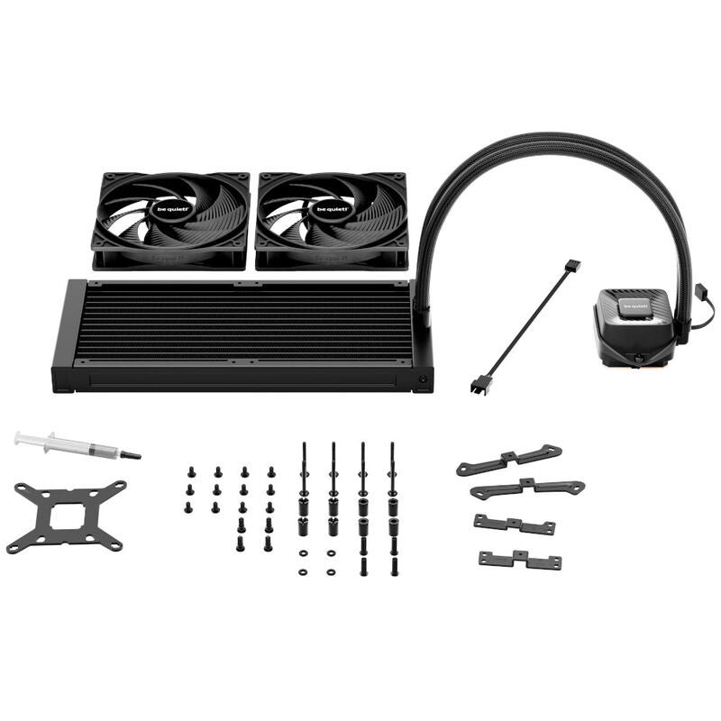 be quiet! Pure Loop 3 AIO vannkjøling 280 mm PWM nærbilde av radiator