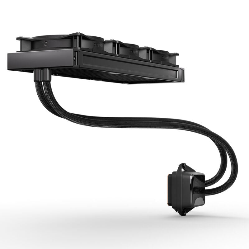 be quiet! Pure Loop 3 LX AIO vannkjøling 360 mm ARGB detalj av pumpe