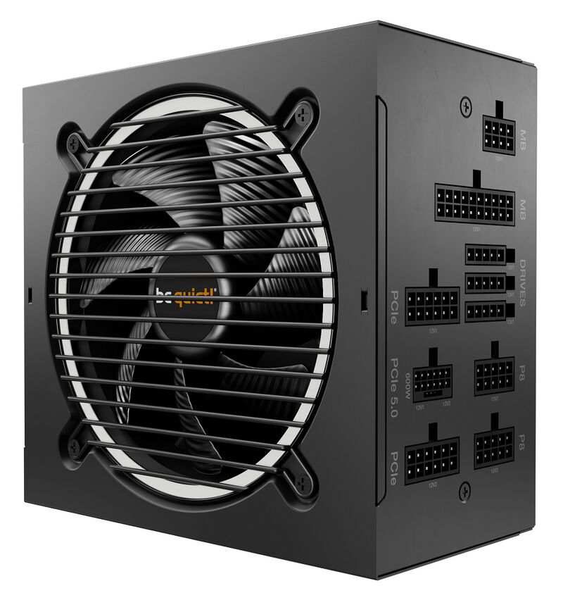 be quiet! Pure Power 12M strømforsyning forfra