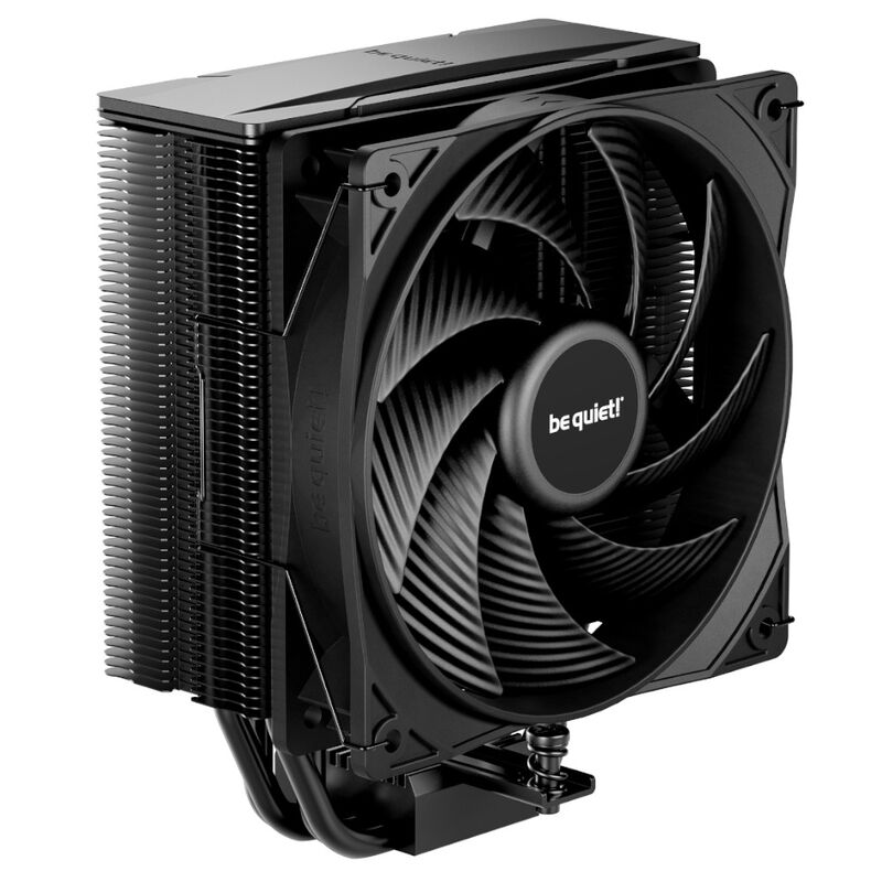 be quiet! Pure Rock 3 CPU-kjøler 120 mm singeltårn svart forfra
