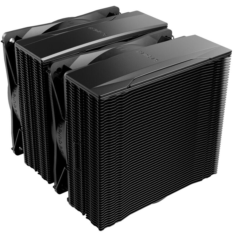 be quiet! Pure Rock Pro 3 CPU-kjøler 120 mm dobbelttårn svart bakside
