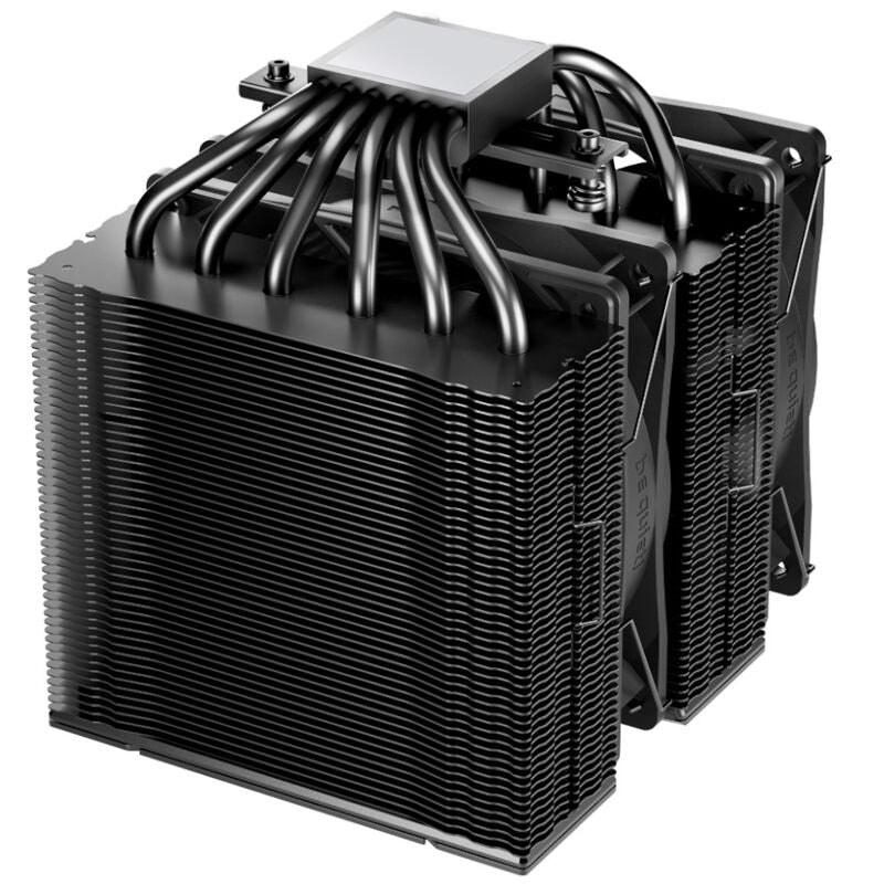 be quiet! Pure Rock Pro 3 LX CPU-kjøler 120 mm ARGB svart detalj