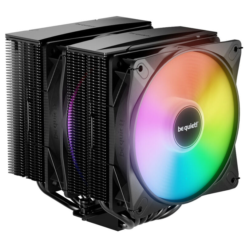 be quiet! Pure Rock Pro 3 LX CPU-kjøler 120 mm ARGB svart forfra