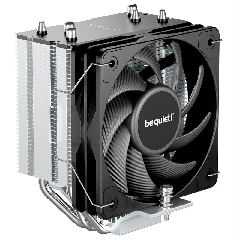 be quiet! Pure Rock Slim 3 CPU-kjøler forfra i svart