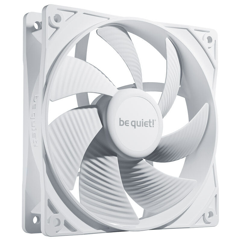 be quiet! Pure Wings 3 PWM High Speed vifte 140 mm hvit forfra