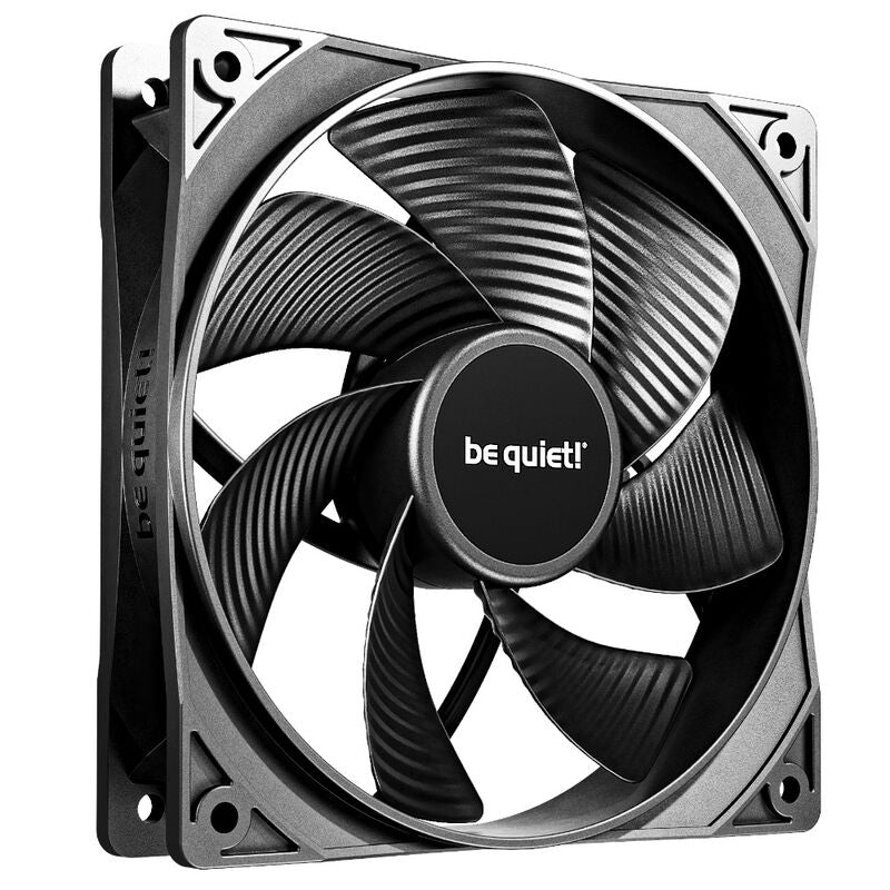 be quiet! Pure Wings 3 PWM Reverse vifte 120 mm svart 3-pakk bakside