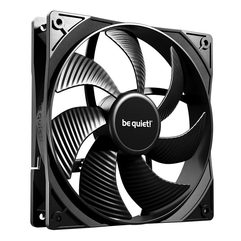 be quiet! Pure Wings 3 vifte 140 mm 3-pin forfra