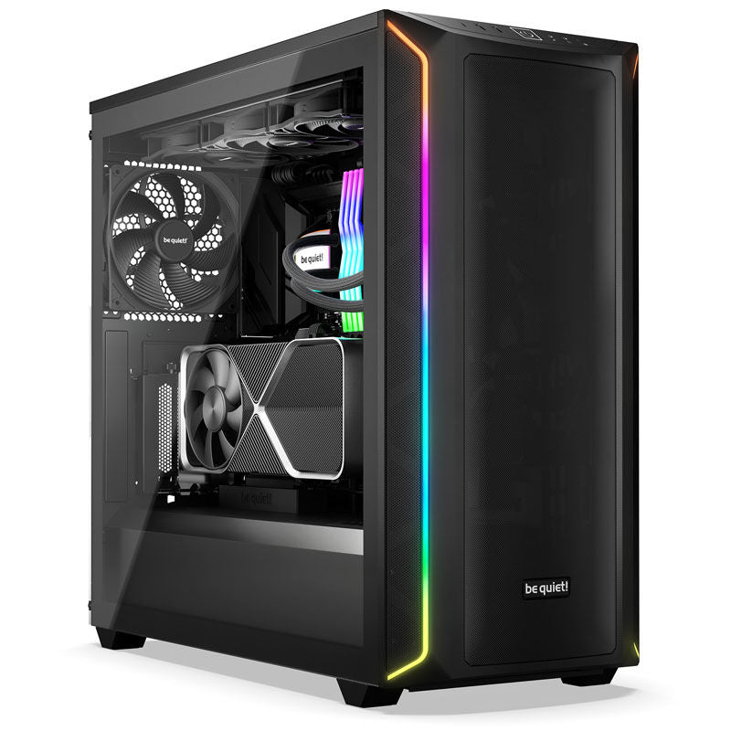 be quiet! Shadow Base 800 DX kabinett med monterte vifter