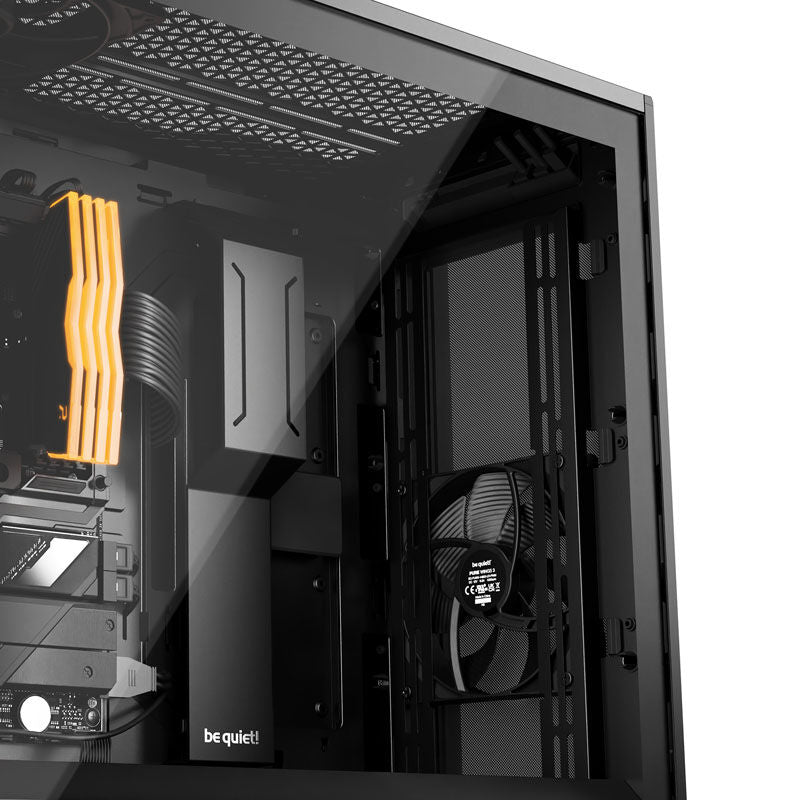 be quiet! Shadow Base 800 DX kabinett frontpanel med USB-porter