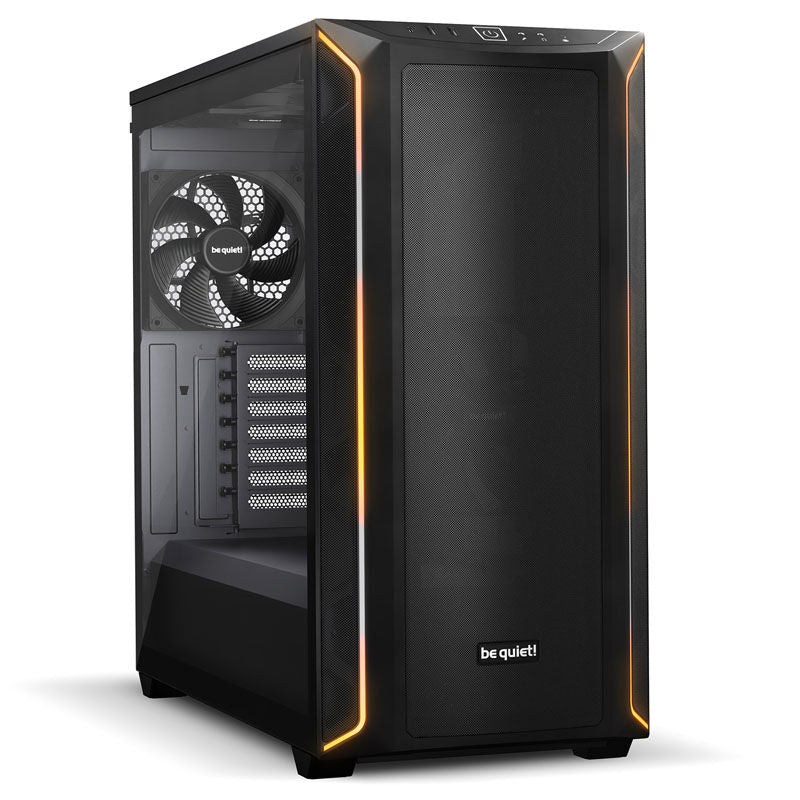 be quiet! Shadow Base 800 DX kabinett midtårn ARGB svart forfra