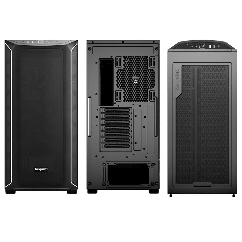 be quiet! Shadow Base 800 DX kabinett montert med komponenter