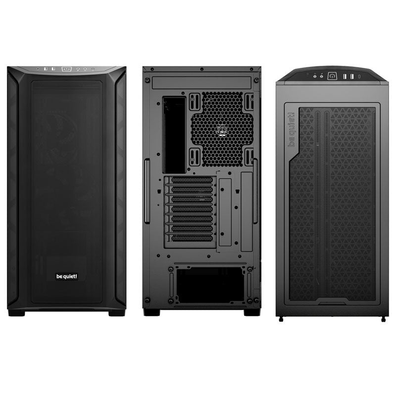 be quiet! Shadow Base 800 kabinett midtårn detalj av vifter