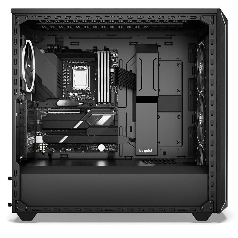 be quiet! Shadow Base 800 FX kabinett oversikt over vifteplasser