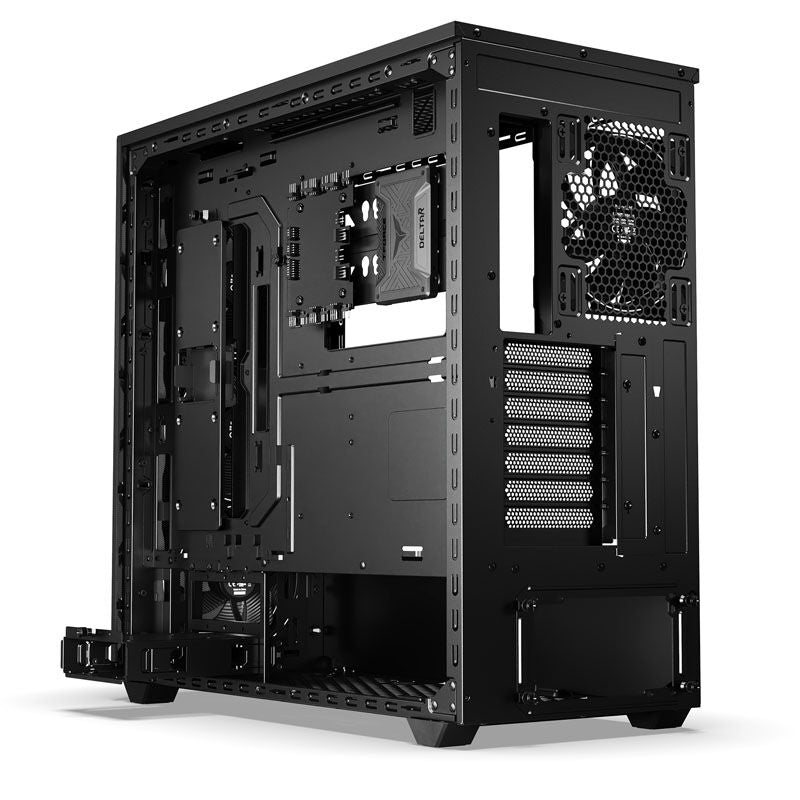 be quiet! Shadow Base 800 FX kabinett detalj av tempered glass