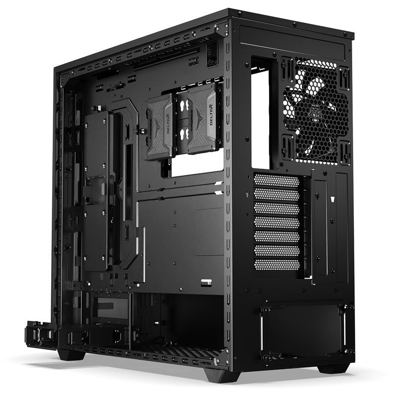 be quiet! Shadow Base 800 kabinett midtårn side herdet glass