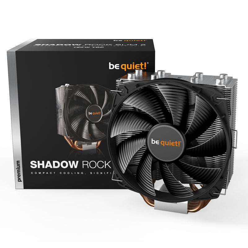 Oversikt over be quiet! Shadow Rock Slim 2 CPU-kjøler komponenter