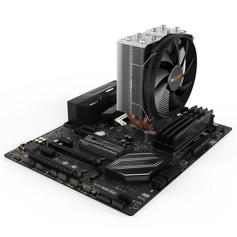 Montert be quiet! Shadow Rock Slim 2 CPU-kjøler i PC