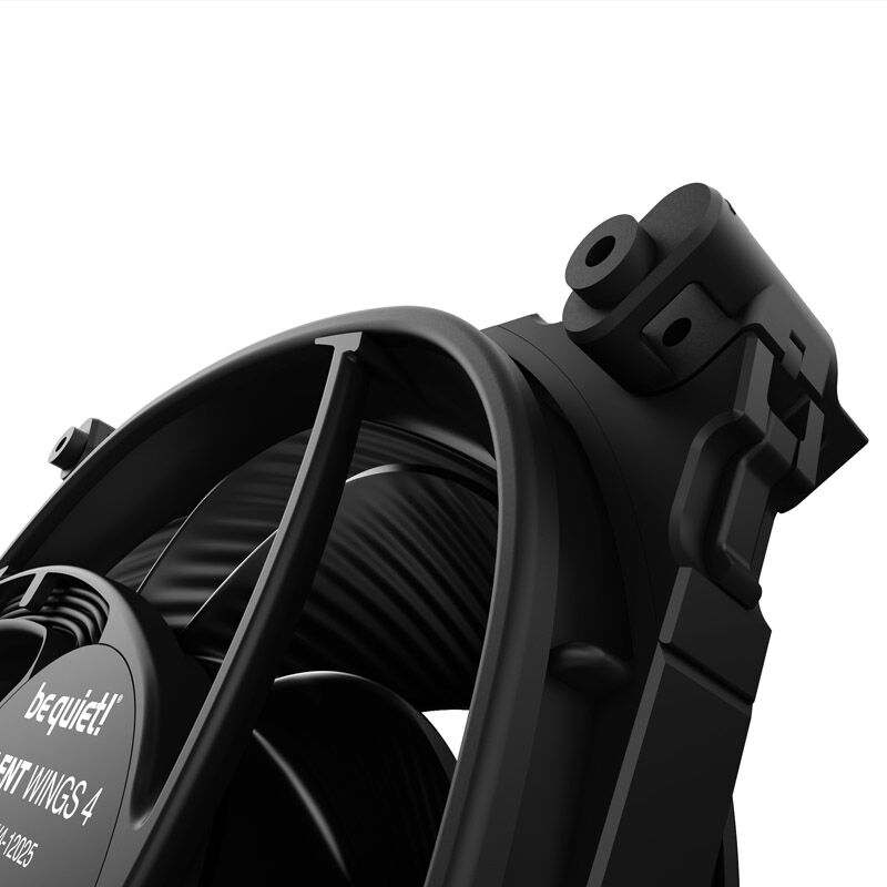 Detalj av be quiet! Silent Wings 4 PWM vifte 120 mm svart
