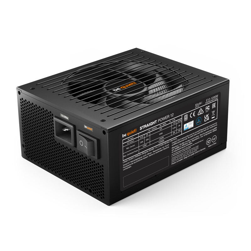 be quiet! Straight Power 12 strømforsyning 1200 W forfra