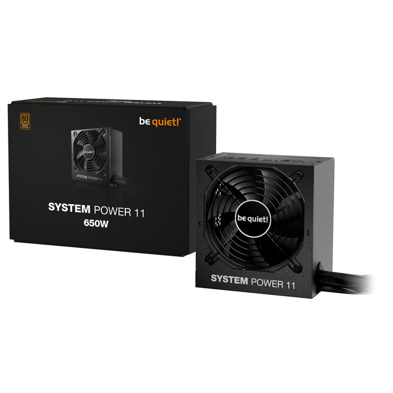 be quiet! System Power 11 strømforsyning nærbilde av vifte