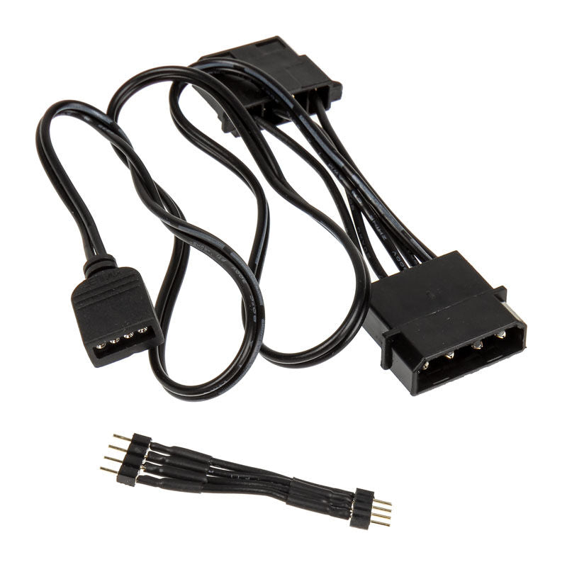 BitFenix Alchemy 2.0 Magnetic LED-strip montert i PC-kabinett