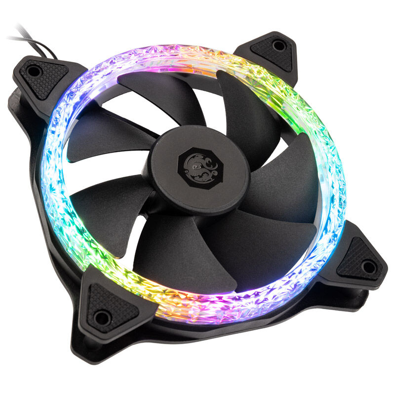 Bitspower Cyclops 360 AIO vannkjøling montert i PC