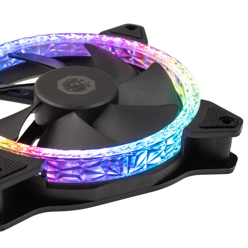 Bitspower Cyclops 360 AIO vannkjøling RGB-belysning detalj