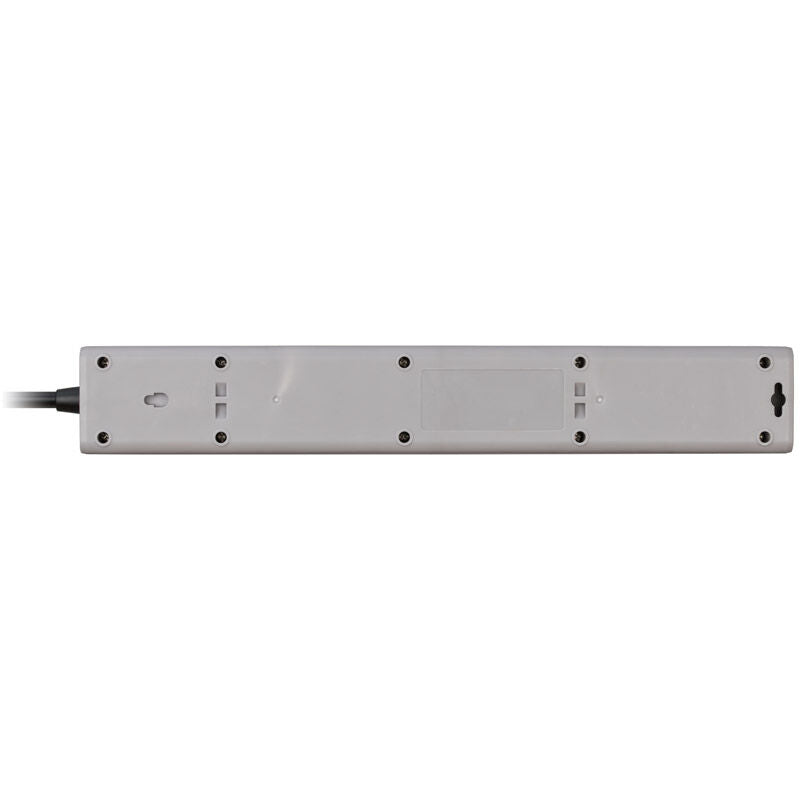 Detaljbilde av Brennenstuhl 5-veis grenuttak USB-C 2x USB-A svart
