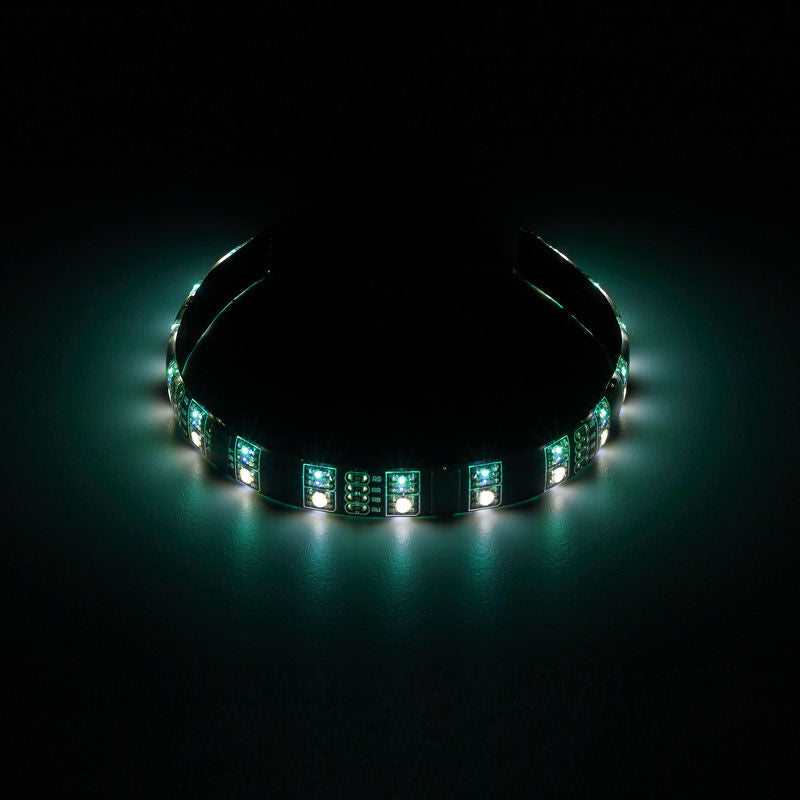 CableMod WideBeam Hybrid LED Strip 30 cm RGB W forfra