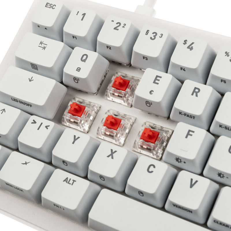 Cherry Xtrfy K5 TKL gamingtastatur 65% RGB Kailh Red - Cherry Xtrfy