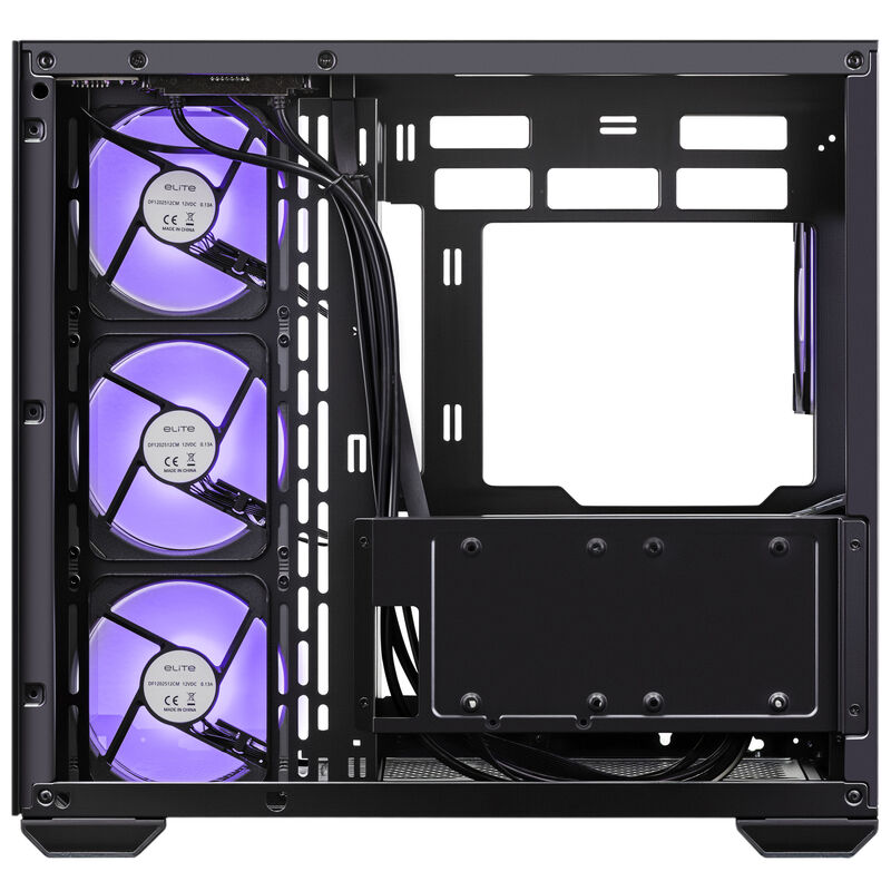 Cooler Master Elite 681 kabinett ARGB-vifte i bruk