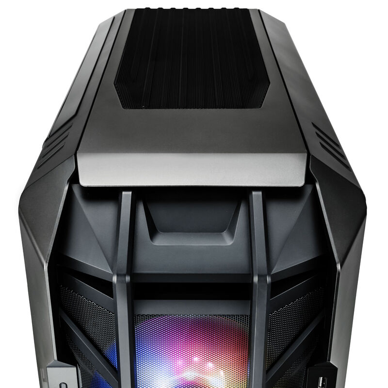 Detalj av Cooler Master HAF 700 fulltårn ventilasjon
