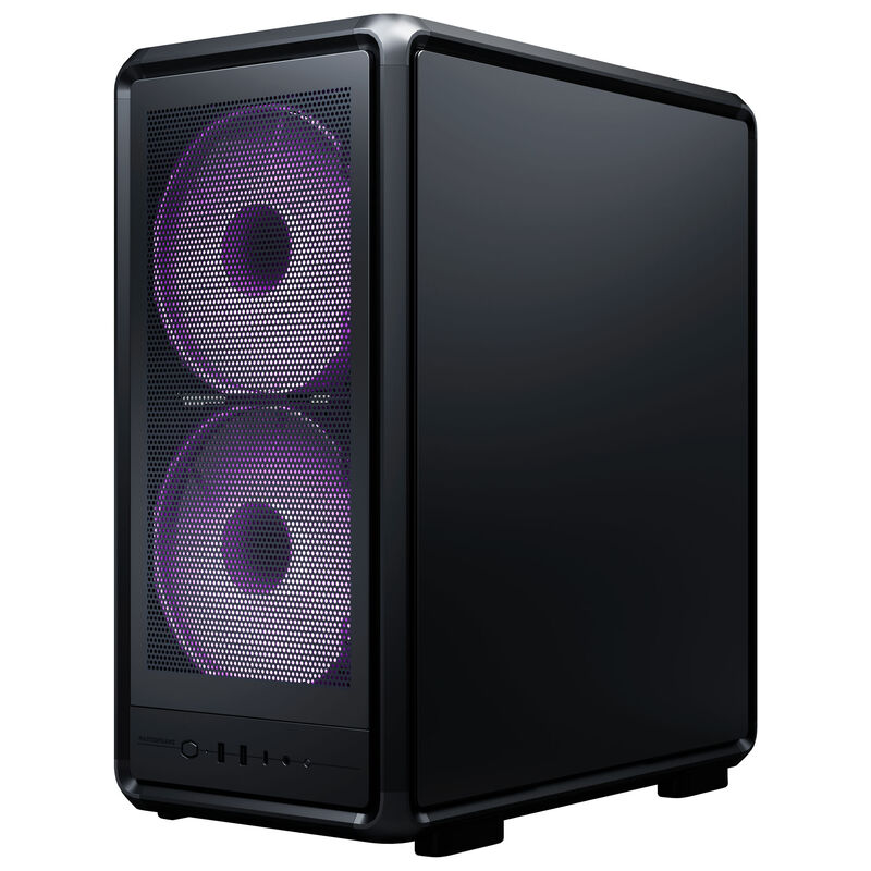 Cooler Master MasterFrame 500 Mesh ARGB kabinett bakside med vifter