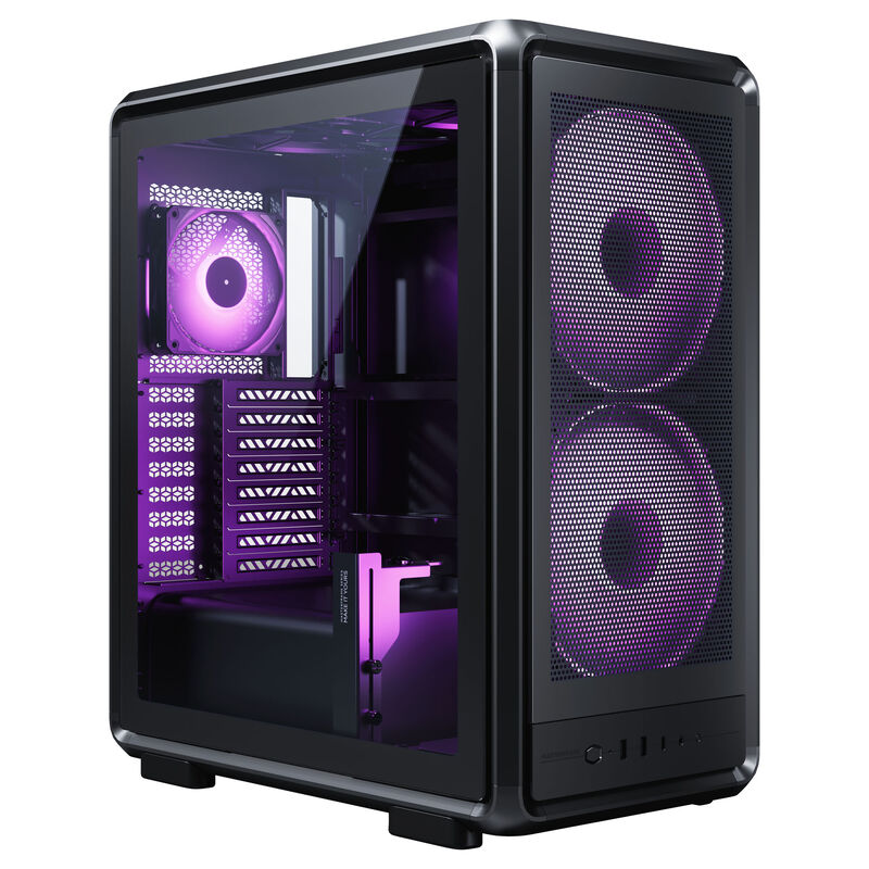 Cooler Master MasterFrame 500 Mesh ARGB kabinett midtårn svart forfra