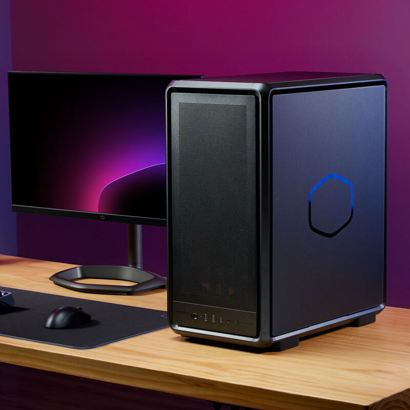 Cooler Master MasterFrame 500 Mesh kabinett GPU-støtte detalj
