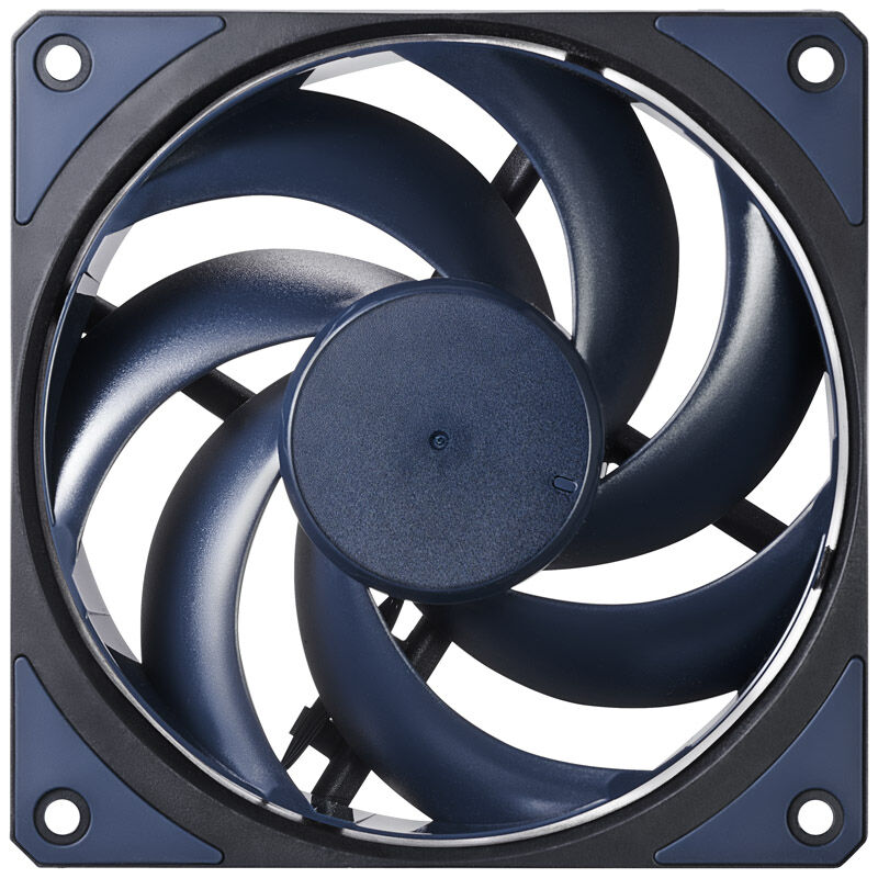 Cooler Master Mobius 120 vifte 120 mm PWM svart bakside