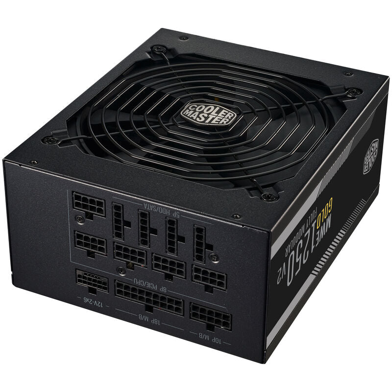 Nærbilde av Cooler Master MWE V2 strømforsyning