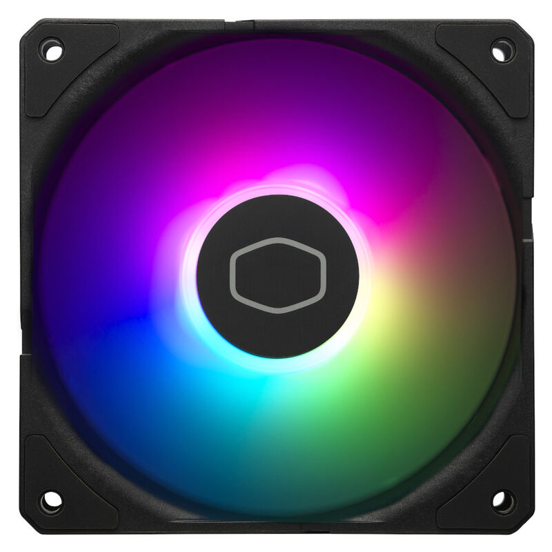 Cooler Master SickleFlow Edge 120 ARGB 3-pakk vifte svart bakside