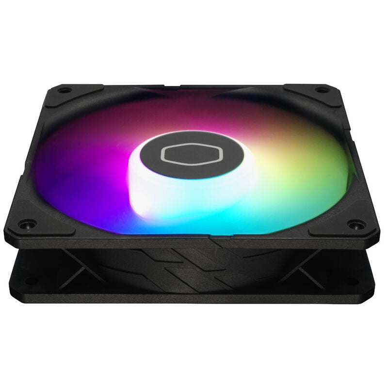 Cooler Master SickleFlow Edge 120 ARGB 3-pakk vifte svart detalj av vifteblader